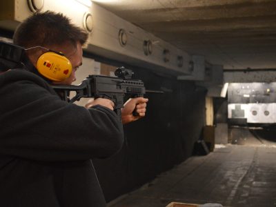 Lock and load for an unforgettable experience at the Shooting Range in Riga.