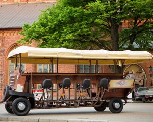Hop on the Beer Bike—an exciting and social experience that combines pedaling, laughter, and refreshing brews in Riga.