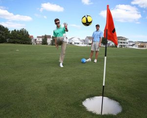 Kick off the fun at your Budapest stag do with Foot Golf!