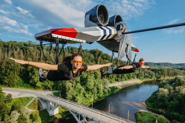 Riga Zipline Adventure | Above the Gauja River | Privilege4U
